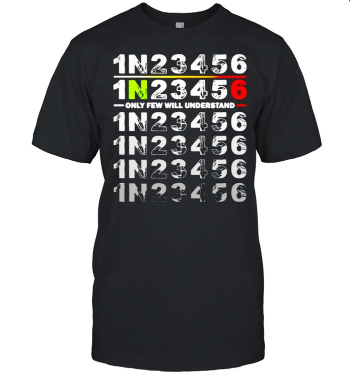 Motorcycle only few wil understand 1N23456 shirt Classic Men's T-shirt