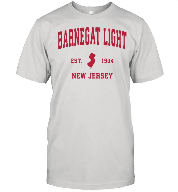 Barnegat Light New Jersey 1904 NJ Vintage Sports Shirt