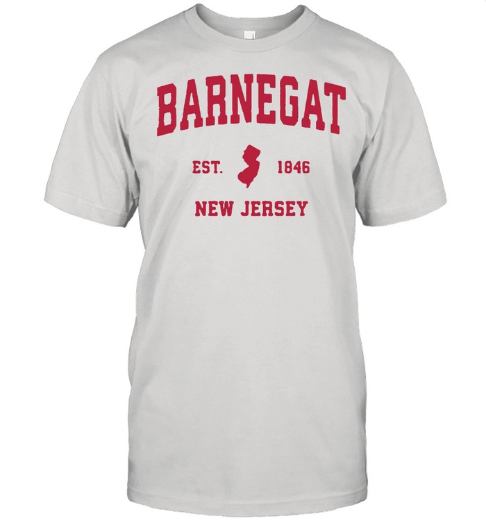 Barnegat New Jersey 1846 NJ Vintage Sports  Classic Men's T-shirt