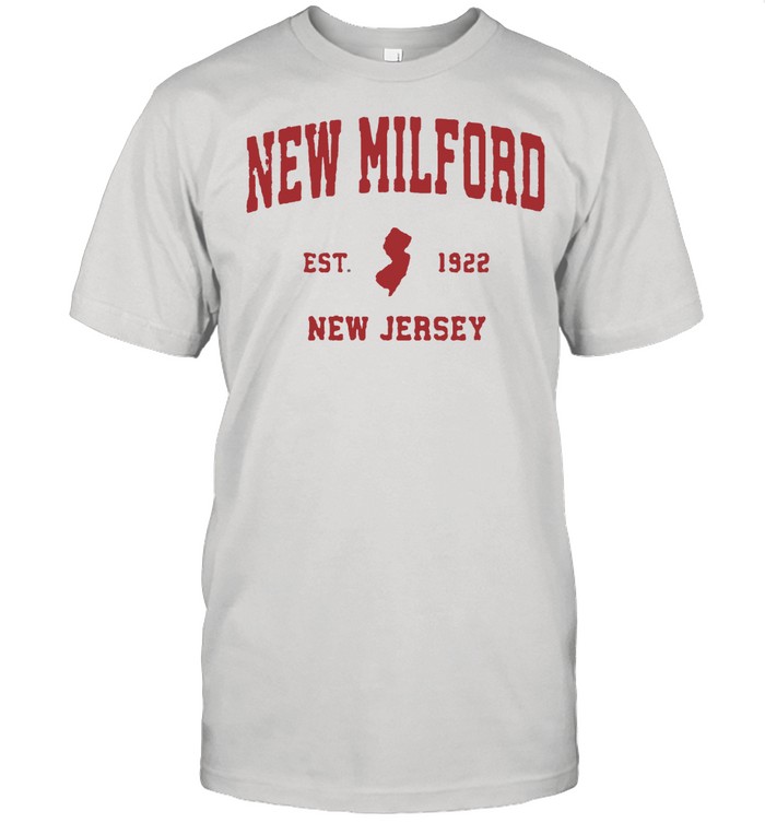 New Milford New Jersey 1922 NJ Vintage Sports  Classic Men's T-shirt