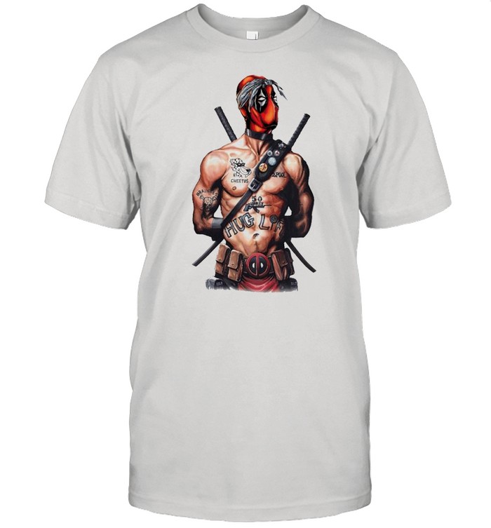 Tupac Shakur Deadpool fiug life shirt Classic Men's T-shirt