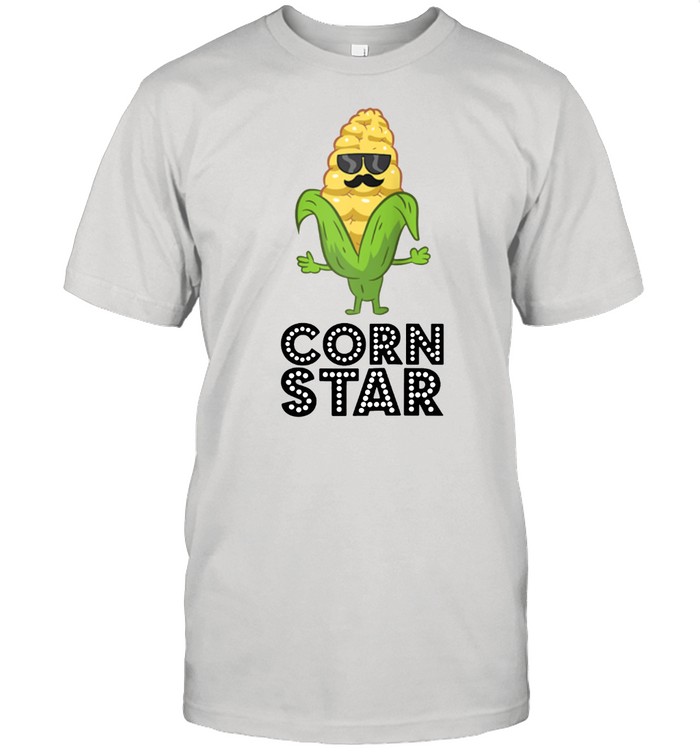 Corn Star With Sunglasses Love Corn shirt Classic Men's T-shirt