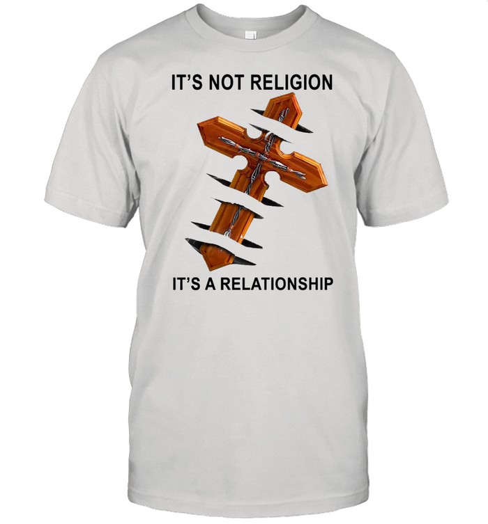 Christian It’s Not Religion It’s A Relationship T-shirt Classic Men's T-shirt