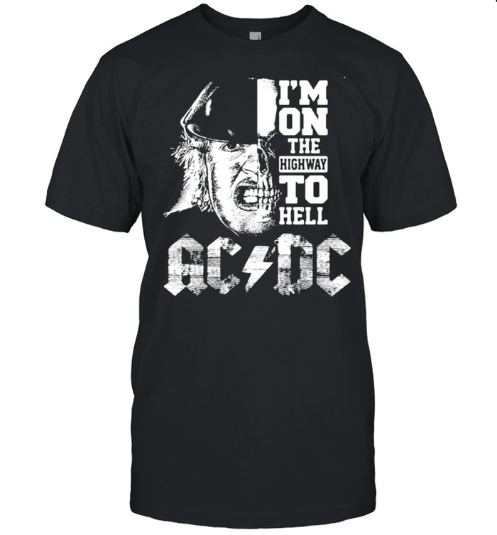 Im on the highway to hell AC DC shirt Classic Men's T-shirt
