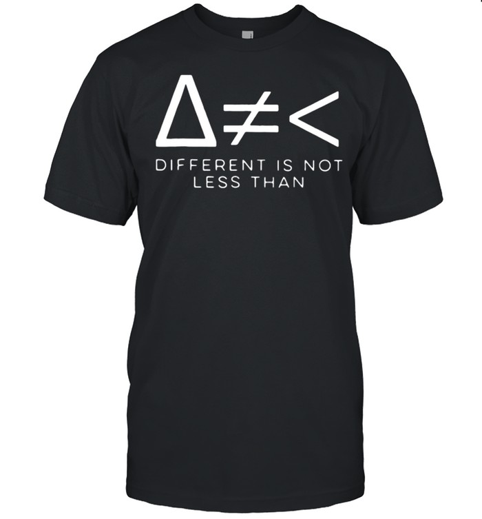 Different Is Not Math  Classic Men's T-shirt