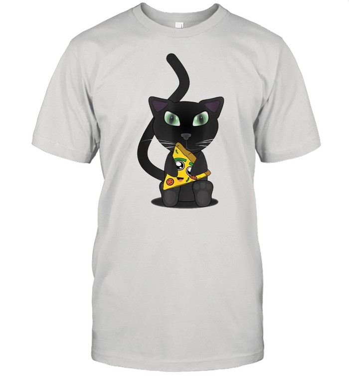 Kitty Cats Shirt Cute Pizza Cat Shirt