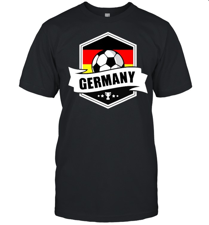 Germany Soccer Jersey 2021 German Flag Scarf Ball T-Shirt