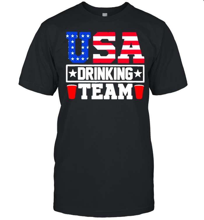Usa drinking team shirt Classic Men's T-shirt