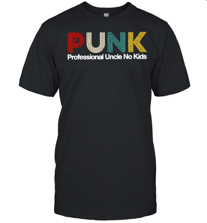 Punk Professional Uncle No Kids T- Classic Men's T-shirt