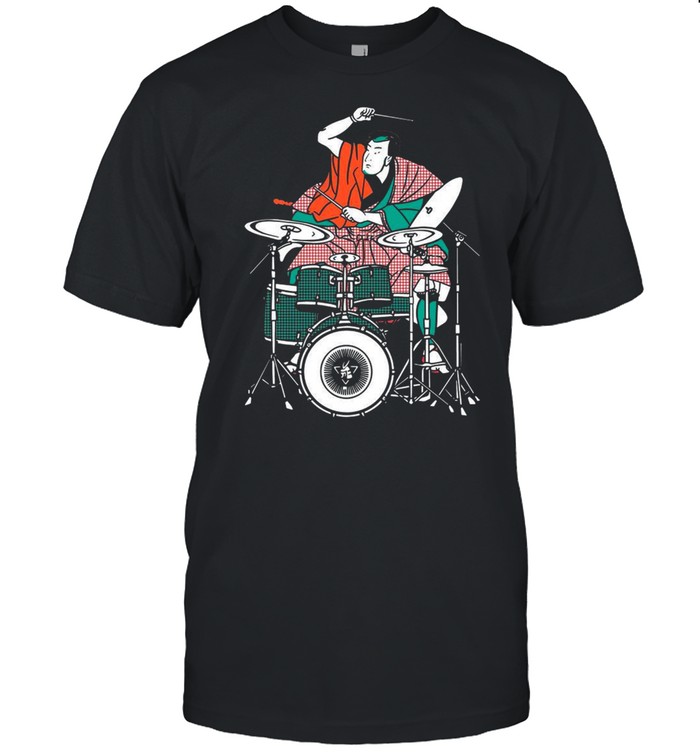 Samurai drummer shirt