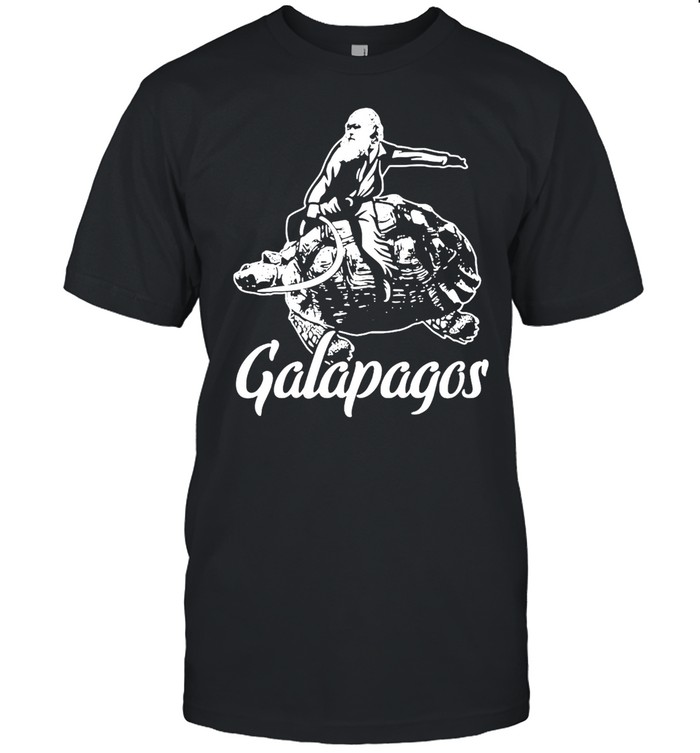 Charles Darwin  Galapagos Islands Sea Turtle T-shirt Classic Men's T-shirt