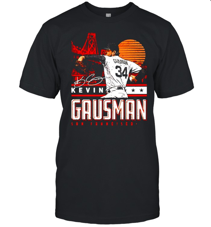 San Francisco Baseball 34 Kevin Gausman gausman throw ball signature shirt