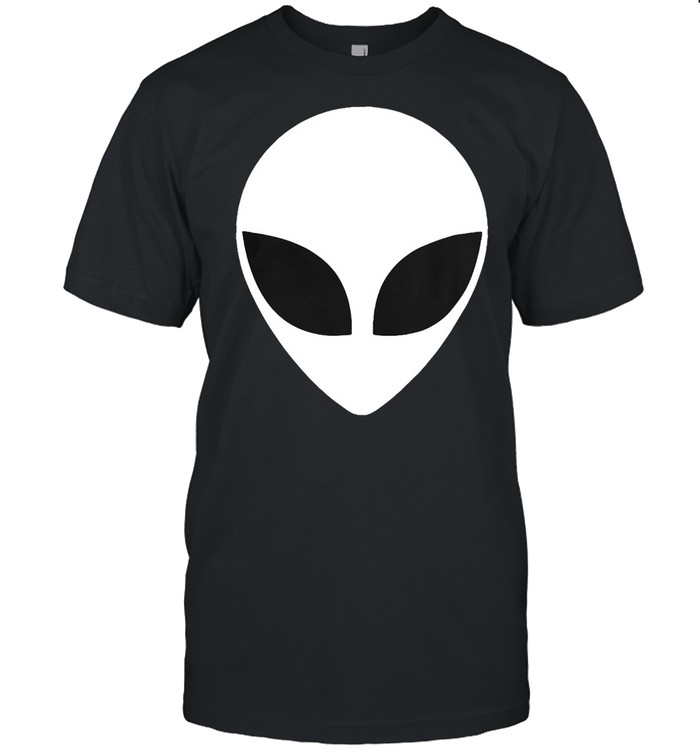 Alien Head Colorful Alien Rave Believe Ufo T-shirt Classic Men's T-shirt