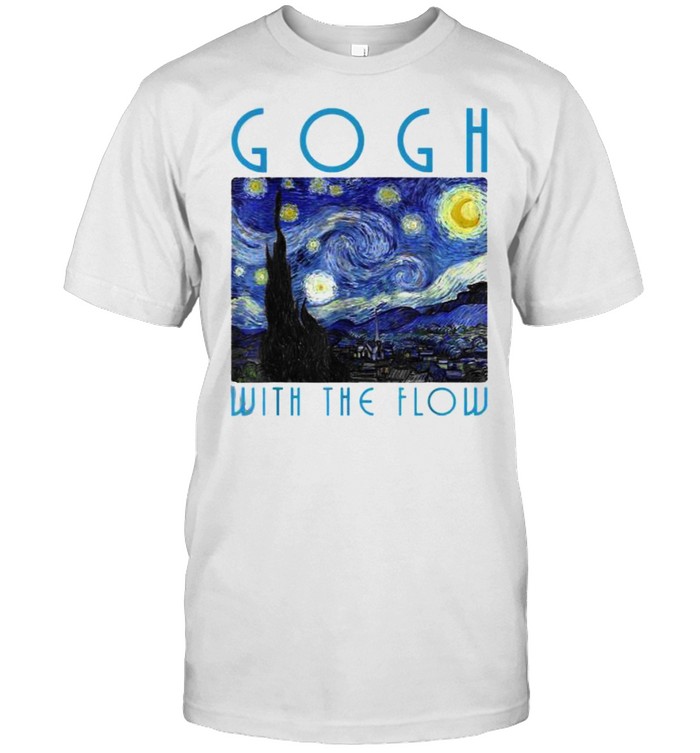 Vincent Van Gogh With The Flow T- Classic Men's T-shirt