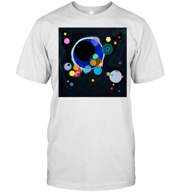 Several Circles Abstract Painting By Wassily Kandinsky T-shirt