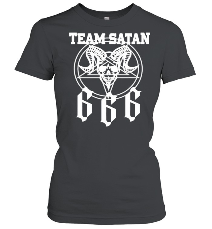 Team satan skull stars shirt Classic Women's T-shirt