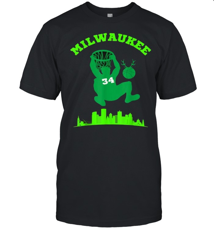 Milwaukee Basketball Fan Graphic T-Shirt