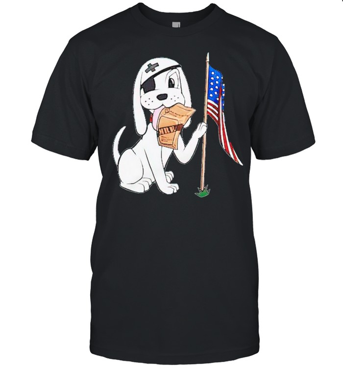 Pirate dog USA shirt Classic Men's T-shirt