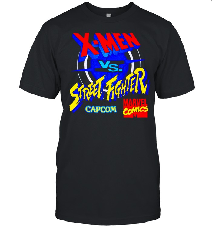 X-Men vs Street Fighter Marvel Comics shirt Classic Men's T-shirt