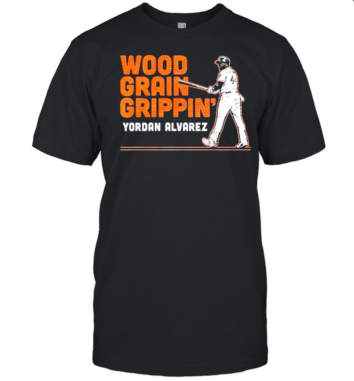 Yordan Alvarez wood grain grippin shirt Classic Men's T-shirt