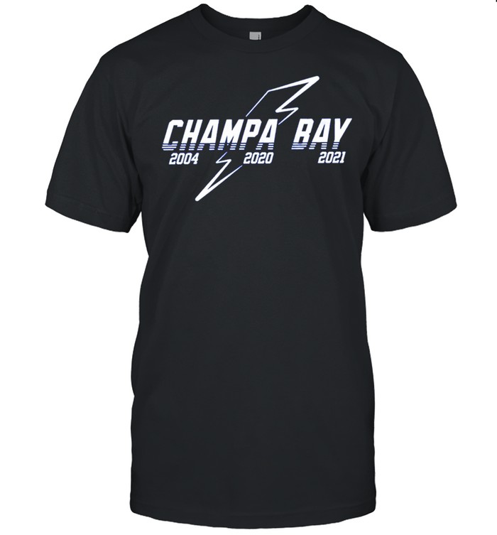 Champa Bay TBL 2004 2020 2021 shirt