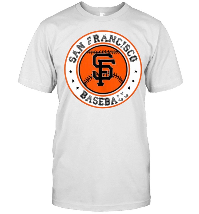 San Francisco Baseball SF The City Badge Giant  Classic Men's T-shirt