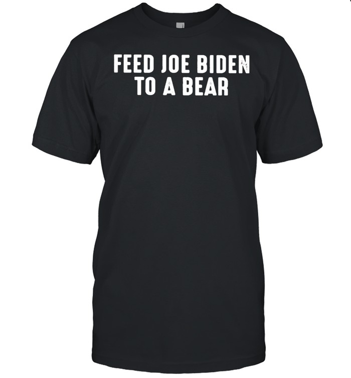 Feed Joe Biden to a bear shirt Classic Men's T-shirt