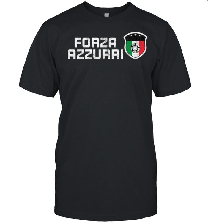 Forza Azzurri Jersey Football Team Italia Forza Azzurri Shirt