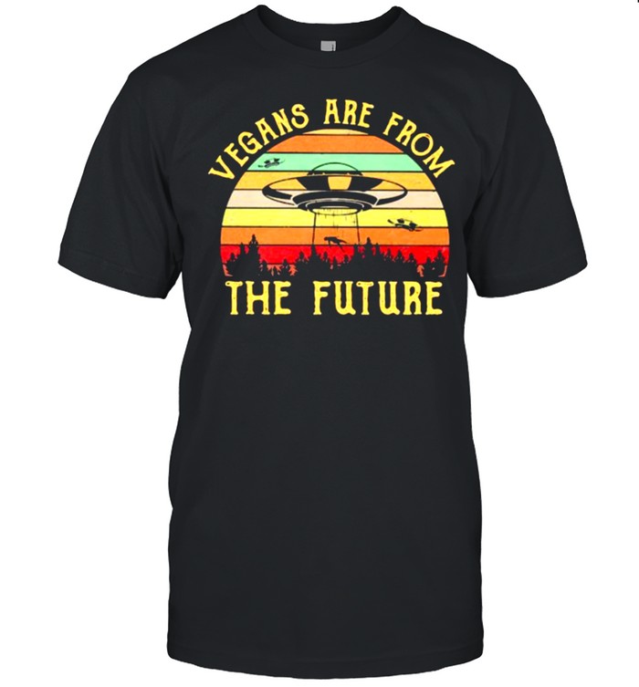 Vegans Are From The Future Vintage  Classic Men's T-shirt