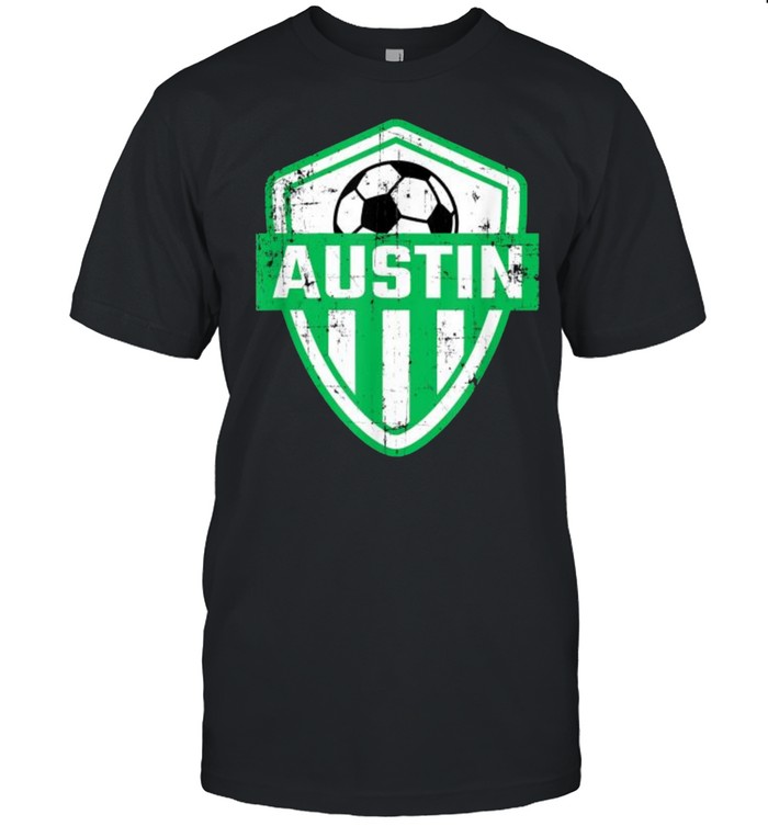 Austin Soccer Jersey Style Team Fan FC Texas Sports Verde T- Classic Men's T-shirt