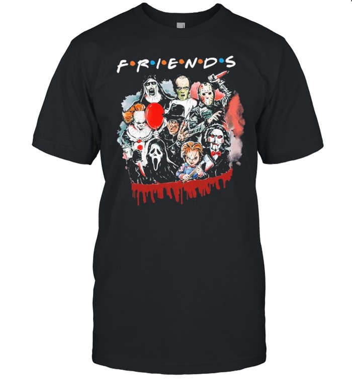 Friends halloween horror movie killers shirt Classic Men's T-shirt