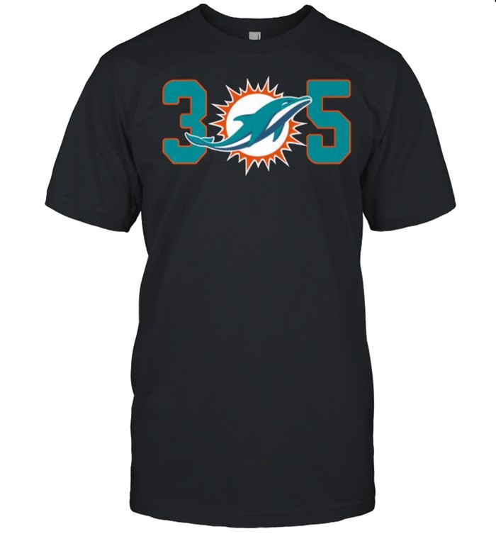 305 Modern Miami Football Cool Dolphin T- Classic Men's T-shirt