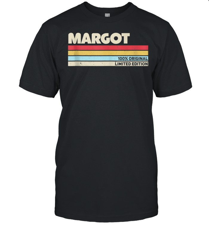 Margot Personalized Name Retro Vintage 70s 80s 90s Birthday shirt Classic Men's T-shirt