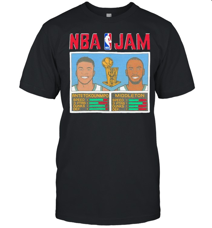 Giannis Antetokounmpo & Khris Middleton Milwaukee Bucks shirt Classic Men's T-shirt