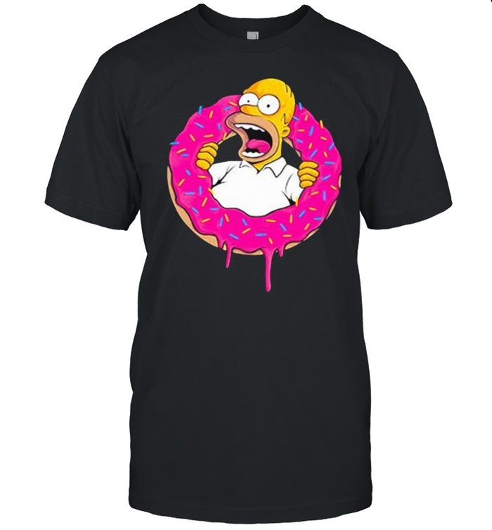 Happy Donuts simpsons shirt
