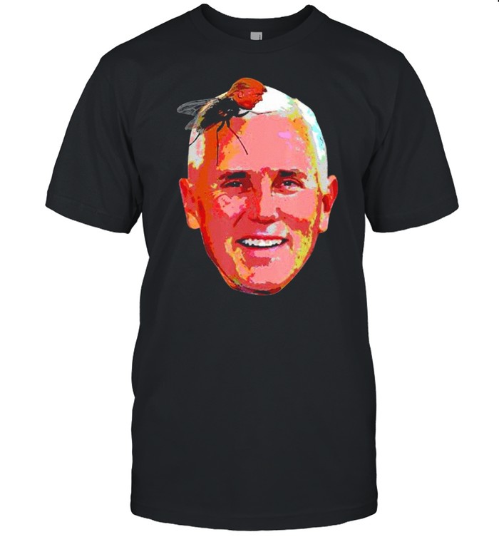 PERFECT TRUMP FLY ON MIKE PENCE HEAD SHIRT Classic Men's T-shirt