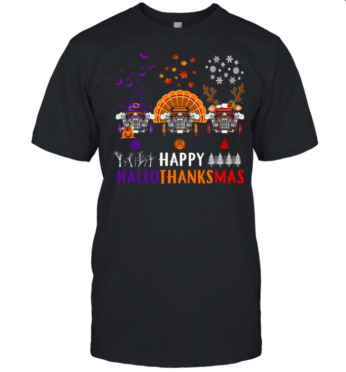 Happy Hallothanksmas shirt Classic Men's T-shirt