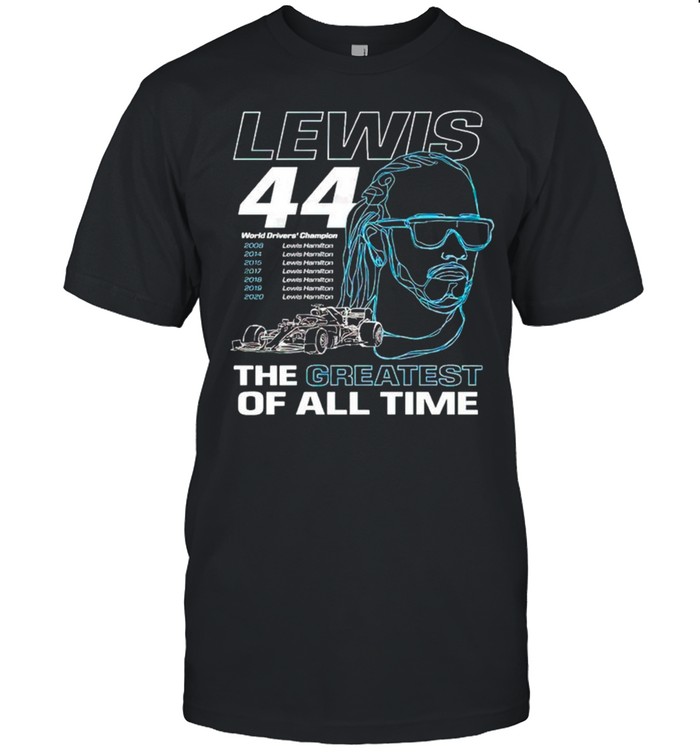 Lewis 44 the greatest of all time shirt Classic Men's T-shirt