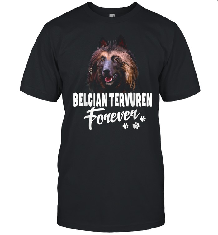 Dogs 365 Belgian Tervuren Forever Cute Dog shirt Classic Men's T-shirt