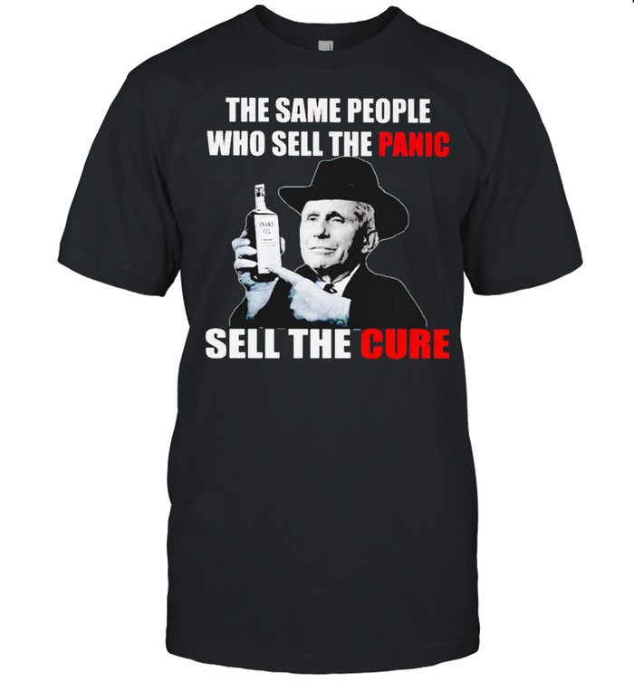 The same people who sell the panic sell the cure shirt