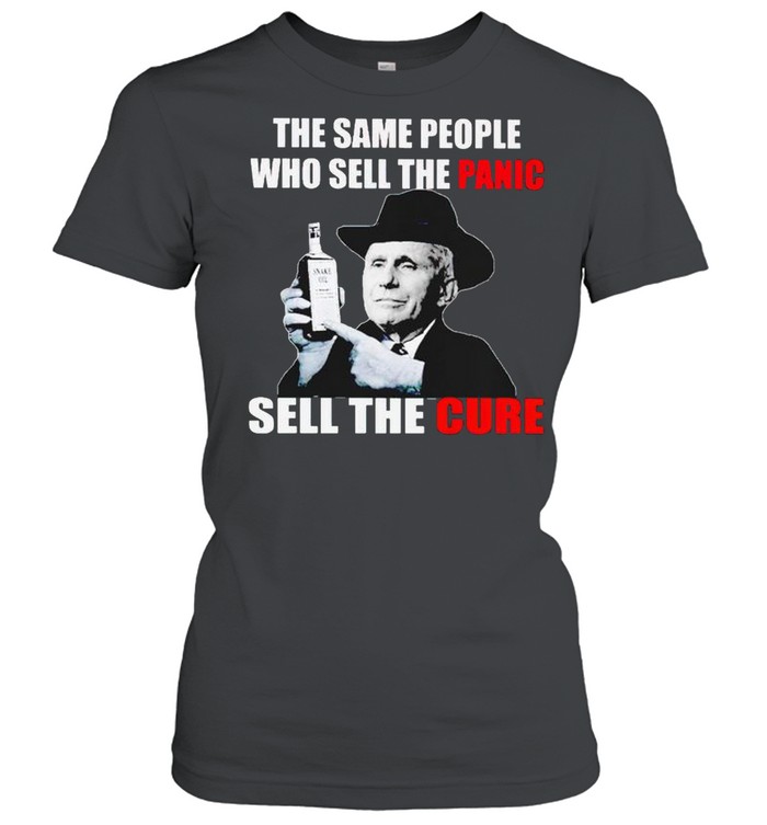 The same people who sell the panic sell the cure shirt Classic Women's T-shirt