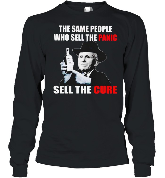 The same people who sell the panic sell the cure shirt Long Sleeved T-shirt