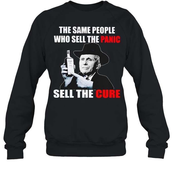 The same people who sell the panic sell the cure shirt Unisex Sweatshirt