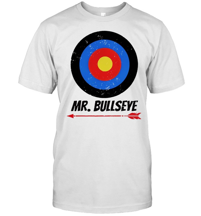 Archery Boys Cool Mr. Bullseye T-shirt Classic Men's T-shirt
