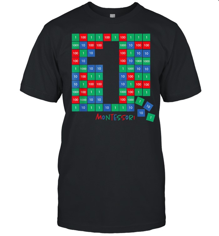 Montessori Math Stamps Montessori Material shirt Classic Men's T-shirt