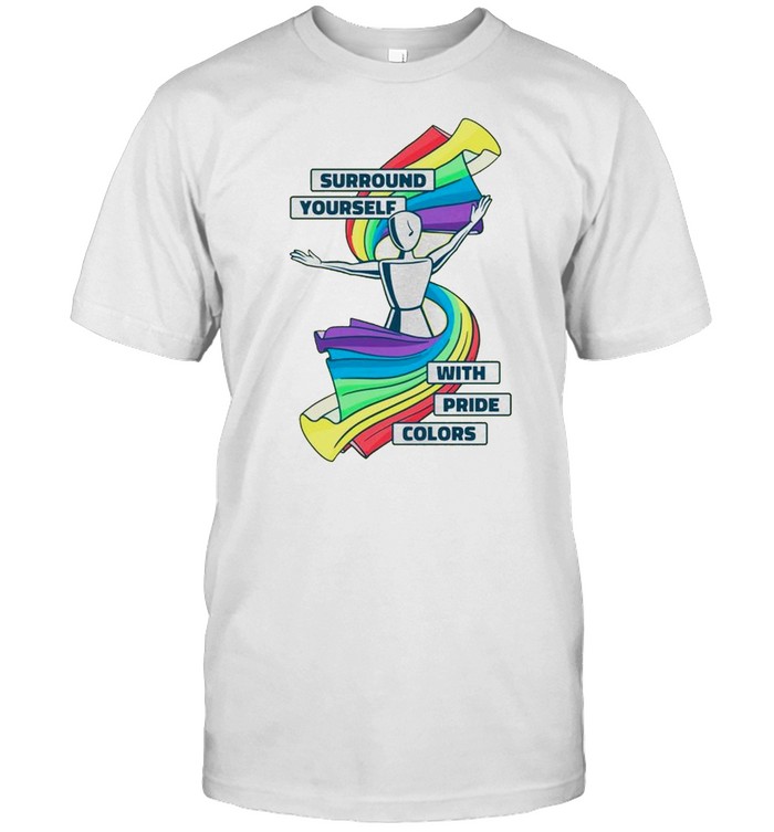 Surround yourself with pride colors shirt Classic Men's T-shirt
