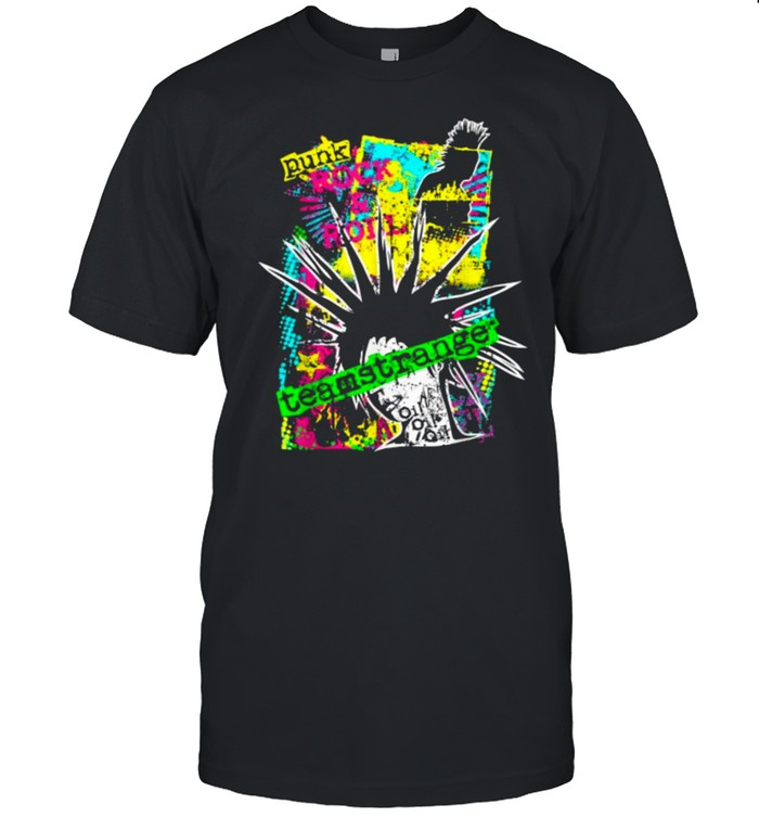 Teamstrange Punk Rock & Roll Oi Rocking Design T-Shirt
