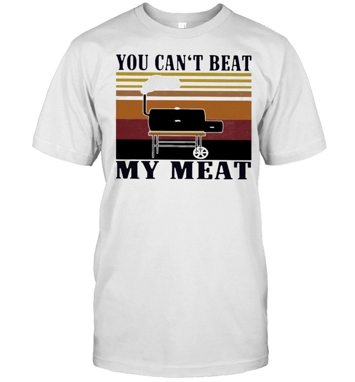 You Can’t Beat My Meat Vintage Retro T-shirt