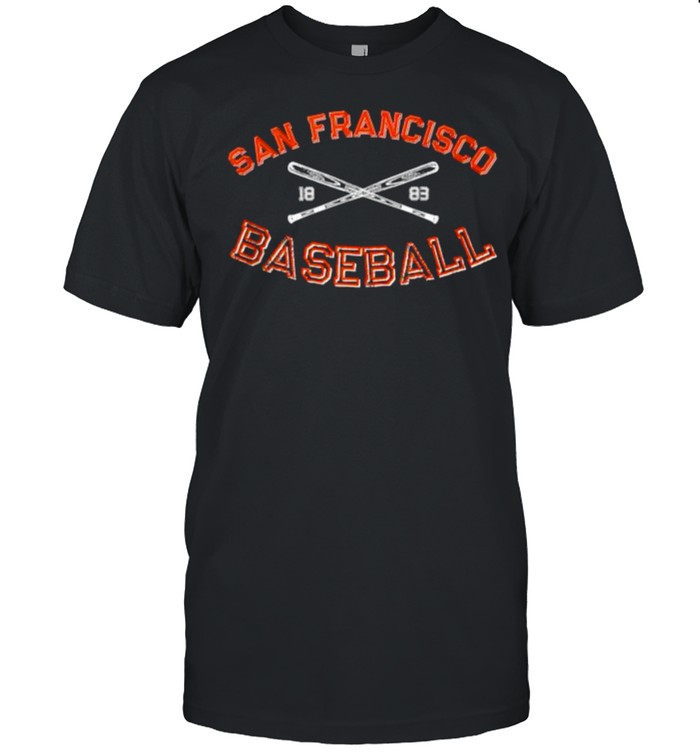 Classic San Francisco California Baseball Fan Retro Vintage T- Classic Men's T-shirt