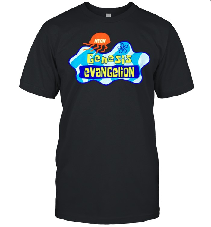 Neon Genesis Evangelion X Spongebob shirt Classic Men's T-shirt